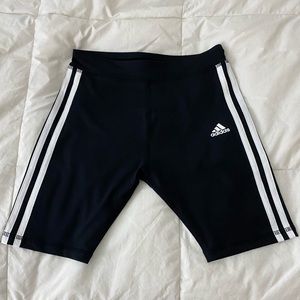 Adidas, size 14, black athletic shorts